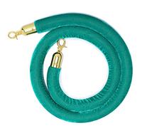 "Stanchion Rope Barrier - 3/4/5FT Safety Rope for Crowd Control, Ideal for Car Shows, Events, and Queue Management -, Adjustable, Easy to Install"