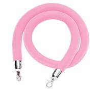 Stanchion Rope Rope Barriers, Thick VIP Stanchion Queue Barrier Rope for Hotel Hospital Bank Crowd Control, 3/4/5 Ft Hanging Ropes Crowd Control Stanchion Rope/Pink/0.9M/3Ft/36In