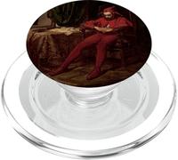Stancyk Sad Court Jester Polish Sitting Red Fool Fine Art PopSockets PopGrip for MagSafe