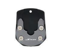 Stand Accessories 1PCS Motorcycle Kickstand Side Stand Enlarge Extension For Y-AMAHA SMAX 155 2013 2014 2015 2016 2017 2018 2019 2020 2021(Grey)