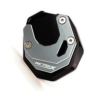 Stand Accessories For H-onda NC750X NC 750X NC750 X 2021 2022 2023 Motorcycle CNC Kickstand Foot Side Stand Extension Pad Support Plate Enlarge(Grey)