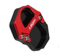 Stand Accessories Motorcycle Accessories Kickstand Sidestand Side Stand Enlarger Plate Pad For BMW R NineT Urban G/S 2016 2017 2018 2019 2020 2021 2022 2023(Black- Silver)