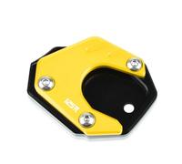 Stand Accessories Motorcycle Foot Side Stand Pad Plate Kickstand Enlarger Support Extension For H-onda CB125R 2018 2019 2020 2021 CB 125R CB125 R(Gold)