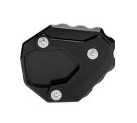 Stand Accessories Motorcycle Kickstand Side Stand Enlarge Extension For H-onda NC750S X DCT NC700X S NC700J NM4 NC700D Integra(Black- Silver)