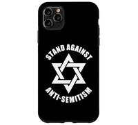 Stand Against Anti-Semitism Black and White Star of David Case for iPhone 11 Pro Max