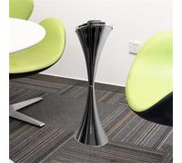 Stand Ashtray Telescoping Tube With Lid Stylish For Outdoor And Indoor Use Stainless Steel Stand Ashtray With Lid Height Adjustable Ash Tray Large Capacity Suitable for Commercial Use(Silver)