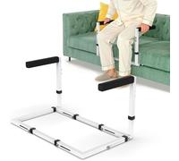 Stand Assist Rail for Couch, Adjustable Couch & Sofa Standing Support with Extra-Wide Stable Base, Safety Grab Bar for Seniors, Patients, 300lbs Capacity Sitting and Standing Assistance for Home Use