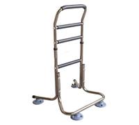 Stand Assist Rail for Seniors - Adjustable Standing Aid with Wide Base for Couch, Bed & Chair, 300lb Capacity, Lightweight Portable Stability Handle