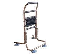 Stand Assist Rail for Seniors - Adjustable Standing Aid with Wide Base for Couch, Bed & Chair, 300lb Capacity, Lightweight Portable Stability Handle