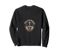 Stand At The Crossroads Jeremiah 6:16 Christian Emblem Sweatshirt