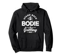 Stand Back Bodie Is Grilling | Funny Name Bodie Pullover Hoodie