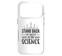 Stand Back I'm About To Try Science Chemistry Nerd Case for iPhone 17 Pro