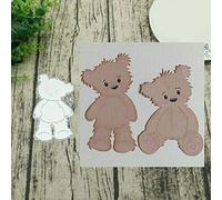 Stand Bear Cutting Dies for Card Making，Cutting Dies Cut Stencils for DIY Scrapbooking Photo Album Decorative Embossing Paper Dies for Card Making Templated