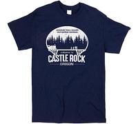 Stand by Me T-Shirt Castle Rock Retro Film Movie Tee 80S Adventure Black M