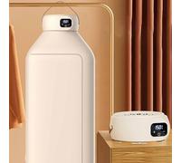Stand-Clothes Dryer Machine, Heat Pump Dryers Quickly Drying with Timer, 60℃ Constant Temperature, UV Sterilisation for Home Apartments Travel