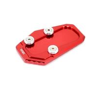 Stand Enlarger For R1200RT For R1250RT For R1250RS For R1200 For R1250 RT Motorcycle Kickstand Foot Side Stand Extension Pad Support Plate Enlarge Stand(Red1)