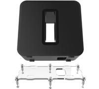 Stand Feet Pads,Stainless Steel Speaker Isolation Feet for Sonos Sub 4 (Transparent)