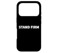 Stand Firm and Act Like Men 1 Corinthians 16:13 Text Design Case for iPhone 17 Pro