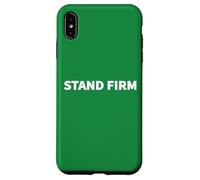 Stand Firm and Act Like Men 1 Corinthians 16:13 Text Design Case for iPhone XS Max