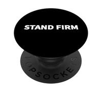Stand Firm and Act Like Men 1 Corinthians 16:13 Text Design PopSockets Adhesive PopGrip