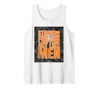 Stand Firm and Act Like Men Multi Black Cam Camo Camouflaged Tank Top