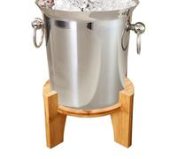 Stand for Beverage Dispenser - Wooden Kitchen Accessories with Legs | Beverage Drink Dispenser Water Stand | for Event Catering Bar Wedding Birthday Buffet Outdoor Potlucks Markets School Home Holiday