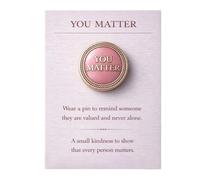 Stand for Compassion - “Be Good” & “Ice Out” Pins - Metal Lapel Pins for Jackets Hats Backpacks - Supports Kindness and Positive Mental Health, Inspirational Gift for Friends (#D)