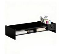 Stand for Computer Monitors for the Desk, 2-Tier Ergonomic Holder, 10.9 cm Height Monitor Riser with Storage , for Home, PC, TV, Work Table, Student Dorm and