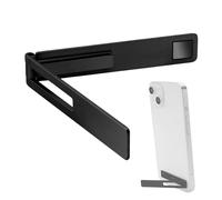 Stand for Mobile Phone Case - Aluminium Alloy, Stainless Steel, 5.5 x 1 x 0.4 cm, Foldable Mini Desktop Phone Stand with Magnetic Adhesive, Non-Slip Support for Vertical Horizontal Viewing