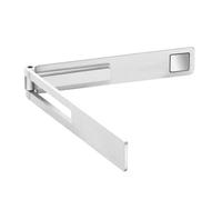 Stand for Mobile Phone Case - Aluminium Alloy, Stainless Steel, 5.5 x 1 x 0.4 cm, Foldable Mini Desktop Phone Stand with Magnetic Adhesive, Non-Slip Support for Vertical Horizontal Viewing