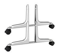 Stand for Paravent Stand Screen Holder Screen Balance Bracket Aluminium Alloy 2 Pieces Room Divider Privacy Screen Home Office Feet Panel Room Divider Holder