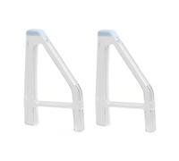 Stand for PS 5 Slim, Simple Cooling Feet Compatible for S-ony PS 5 Slim DE UHD Disc Edition, Horizontal Placement Bracket Holder Console Flat Base Stand Holder (COLOR:Transparent)