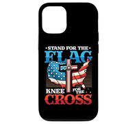 Stand For The Flag Kneel For The Cross Christian Patriot Case for iPhone 12/12 Pro
