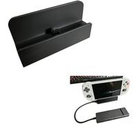 Stand Holder Compatible with for Retroid Pocket 5 RP5, 90 Degree Type C Connector External Dock Accessories for Gaming Console(Black)