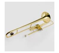 Stand Key B Flat Marching Trombone Brass Paint Gold Bb Slide Trombone With Portable Case Trombone Kit