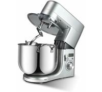 Stand Mixer 10L Food Mixer 1500W Tilt Adjustable Head Food Mixer 5-Speed Multi-Function Cook Machine Household Desktop Egg Beater Kneading and Dough Mixer