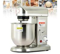 Stand Mixer, 3-Speed Kitchen Mixer with Stainless Steel Mixing Bowl, Whisk, Dough Beater, 5L/7L/10L Commercial Food Dough Blender for Bakery