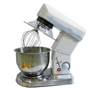 Stand Mixer, 7L/10L Professional Electric Dough Mixer Commercial Planetary Egg Beater Bread Household For Baking(White 7L)