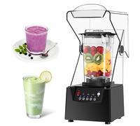 Stand Mixer Blender, Professional Countertop Blender with Sound Enclosure, 2L Capacity, 17000rpm Blade, 5 Pre-set Programs, Silent Cooking Machine