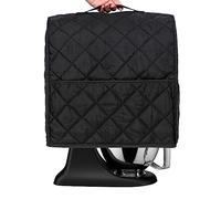 Stand Mixer Cover for KitchenAid 3.5-Qt Artisan Mini/Plus, KSM3311, KSM3316 & All KSM3300 Series Tilt-Head Stand Mixer, 3.5 Quart Dust Cover with Pockets for Accessories. (BLACK)