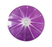 Stand Mixer Head Scraper for Kitchen-aid - Anti-splatter Baffle With Built-in Bowl Scraper, Compatible With 4.5qt & 5qt Tilt-head Mixers,6-wire Whisk, Easy-clean Kitchen Must Have Gadget (Purple)