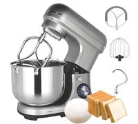 Stand Mixer, Multi-function Food Mixer with 10L Bowl, 2000W Power, 8 Speed Settings, Includes Dough Hook, Stirring Paddle & Egg Whisk, Ideal for Home and Professional Use