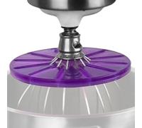 Stand Mixer Splash Guard Accessory - Bowl Shield Attachment for Preventing Spills During Blending | Clear with Wide Pouring Slot, Kitchen Counter Tool for Apartment Dormitory Hotel Restaurant