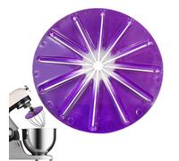 Stand Mixer Splash Guard - Mixing Head Shield for Bowl Protection with Anti-Spatter Design, Thermoplastic Rubber Build, Fits Kitchen and Bakery Use, Available in Green or Violet