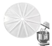 Stand Mixer Splash Guard - Spill Proof Kitchen Attachment Cover for Mixing Bowl Use | Protective Transparent Guard for Baking Cooking Home Cafe Restaurant Apartment Use