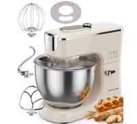 stand mixer,Timer 2000W,8L Large Capacity, 11-Speed Smart Control, Digital Top Display, Constant Temp Fermentation, 5 Preset Functions, 6-Point Suction Cups, 6 Attachments, One-Click Start