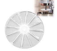 Stand Mixer Whisk Scraper, Anti-Splatter Baffle for 6-Wire Whisks, Pouring Shield for KitchenAids, Multi-Purpose Kitchen Tool Mixer Splatter Guard, Mixing Bowl Wiper Attachment Easy Cleaning (White)