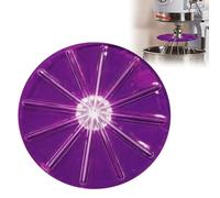 Stand Mixer Whisk Scraper, Anti-Splatter Baffle for 6-Wire Whisks, Pouring Shield for KitchenAids, Multi-Purpose Kitchen Tool Mixer Splatter Guard, Mixing Bowl Wiper Attachment Easy Cleaning (Purple)
