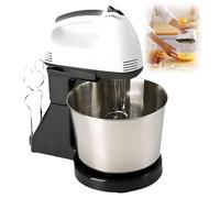 Stand Mixers, Multi-purpose Food Blender 2l Stainless Steel Mixing Bowl 7-speed, Kitchen Stand And Hand Mixer With Dough Hook,wire Whip For Baking, Cake, Kneading