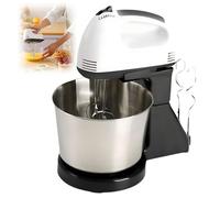 Stand Mixers, Multi-Purpose Food Blender 2L Stainless Steel Mixing Bowl 7-Speed, Kitchen Stand and Hand Mixer with Dough Hook,Wire Whip for Baking, Cake, Kneading